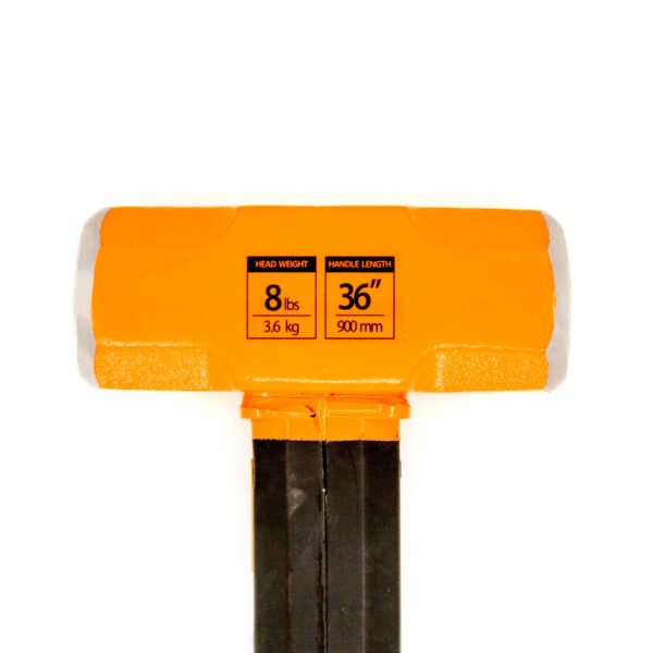 IRON CORE™ Sledgehammer 8lb Head, 36" Length, Lanyard Hole - Image 3