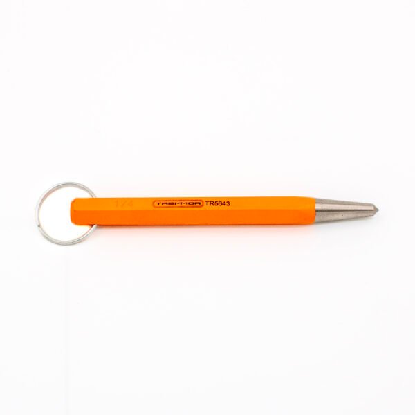 TREMMOR Center Punch 1/4", 6" Length, Lanyard Ring - Image 2