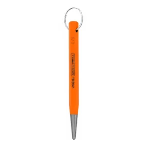 TREMMOR Center Punch 1/8", 4 1/4" Length, Lanyard Ring